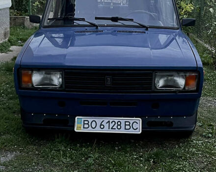 Синий ВАЗ 2105, объемом двигателя 1.5 л и пробегом 80 тыс. км за 1700 $, фото 1 на Automoto.ua