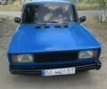 Синий ВАЗ 2105, объемом двигателя 1 л и пробегом 100 тыс. км за 604 $, фото 1 на Automoto.ua