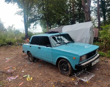 Синий ВАЗ 2105, объемом двигателя 5 л и пробегом 3 тыс. км за 356 $, фото 6 на Automoto.ua