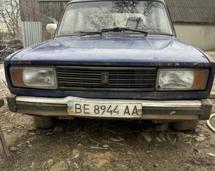Синий ВАЗ 2105, объемом двигателя 1.2 л и пробегом 150 тыс. км за 183 $, фото 1 на Automoto.ua