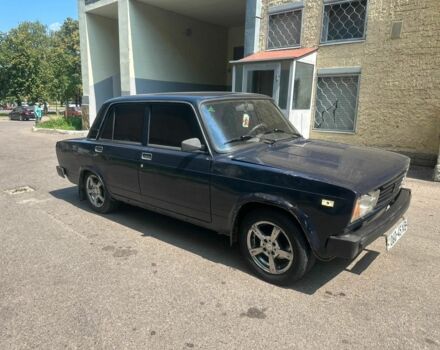 Синий ВАЗ 2105, объемом двигателя 1.3 л и пробегом 300 тыс. км за 602 $, фото 1 на Automoto.ua