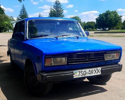 Синій ВАЗ 2105, об'ємом двигуна 1.3 л та пробігом 200 тис. км за 550 $, фото 1 на Automoto.ua