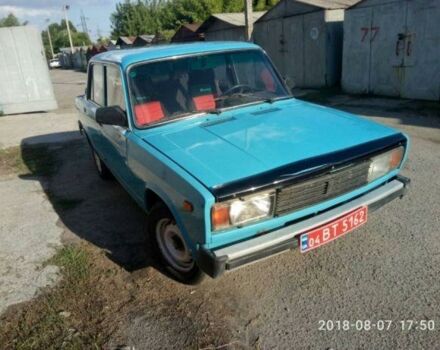 Синій ВАЗ 2105, об'ємом двигуна 1.2 л та пробігом 130 тис. км за 1000 $, фото 1 на Automoto.ua