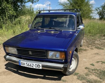 Синий ВАЗ 2105, объемом двигателя 1.3 л и пробегом 67 тыс. км за 560 $, фото 1 на Automoto.ua