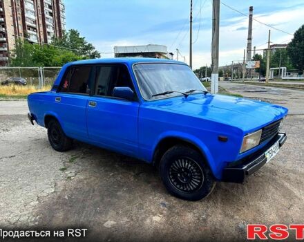 Синий ВАЗ 2105, объемом двигателя 1.5 л и пробегом 0 тыс. км за 550 $, фото 1 на Automoto.ua