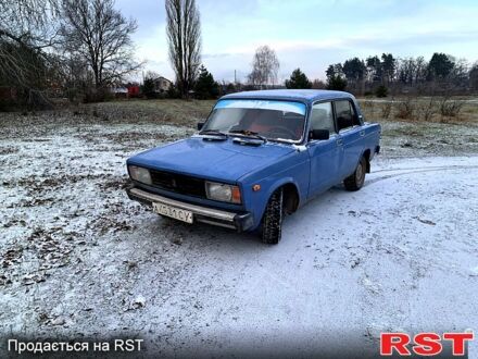 Синий ВАЗ 2105, объемом двигателя 1.5 л и пробегом 81 тыс. км за 550 $, фото 1 на Automoto.ua