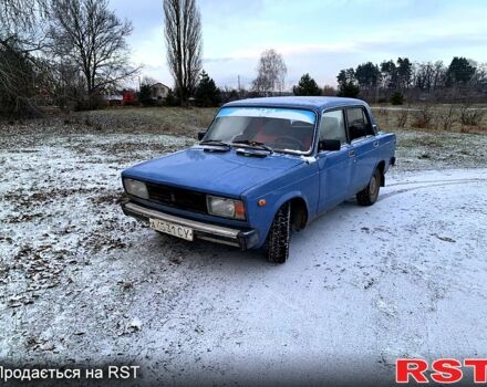 Синій ВАЗ 2105, об'ємом двигуна 1.5 л та пробігом 81 тис. км за 550 $, фото 1 на Automoto.ua