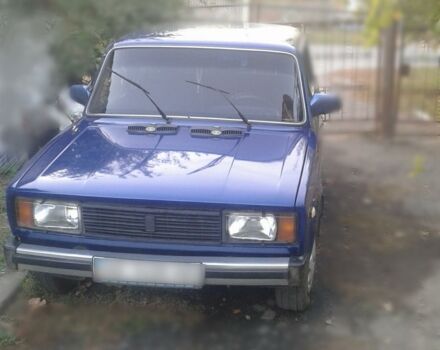 Синий ВАЗ 2105, объемом двигателя 1.3 л и пробегом 77 тыс. км за 28 $, фото 1 на Automoto.ua