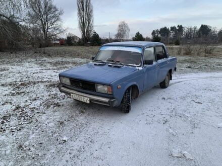 Синий ВАЗ 2105, объемом двигателя 1.5 л и пробегом 81 тыс. км за 550 $, фото 1 на Automoto.ua