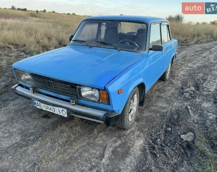 Синий ВАЗ 2105, объемом двигателя 1.3 л и пробегом 99 тыс. км за 493 $, фото 1 на Automoto.ua