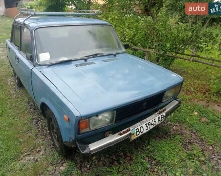 Синий ВАЗ 2105, объемом двигателя 1.3 л и пробегом 200 тыс. км за 225 $, фото 1 на Automoto.ua