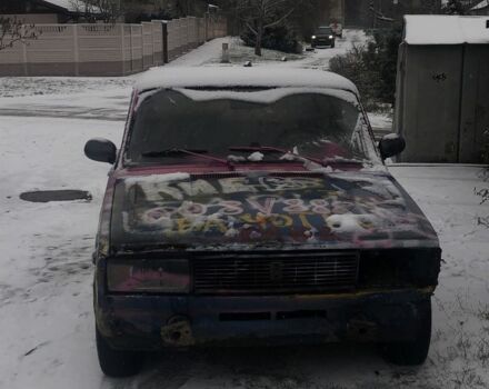 Синий ВАЗ 2105, объемом двигателя 1.3 л и пробегом 3 тыс. км за 308 $, фото 1 на Automoto.ua