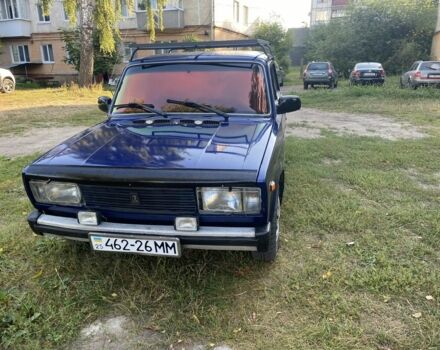 Синий ВАЗ 2105, объемом двигателя 1.3 л и пробегом 100 тыс. км за 998 $, фото 1 на Automoto.ua
