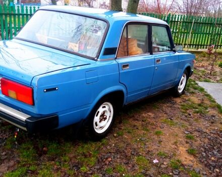 Синий ВАЗ 2105, объемом двигателя 1.2 л и пробегом 75 тыс. км за 550 $, фото 1 на Automoto.ua