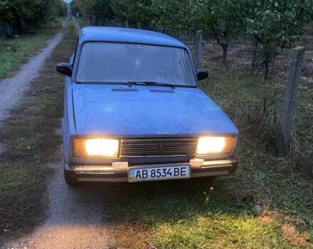 Синий ВАЗ 2105, объемом двигателя 1.5 л и пробегом 70 тыс. км за 389 $, фото 1 на Automoto.ua