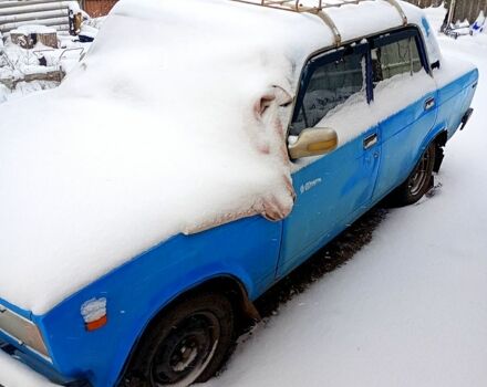 Синий ВАЗ 2105, объемом двигателя 1.3 л и пробегом 211 тыс. км за 340 $, фото 1 на Automoto.ua