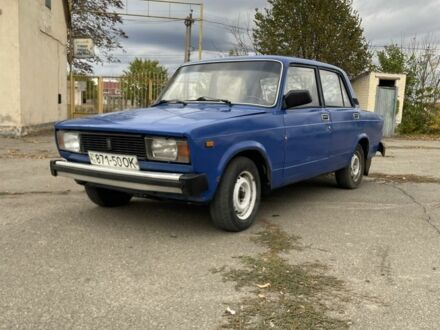 Синий ВАЗ 2105, объемом двигателя 1.6 л и пробегом 200 тыс. км за 600 $, фото 1 на Automoto.ua