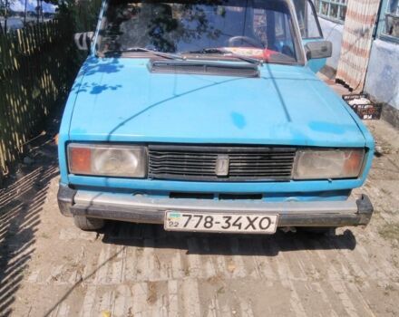 Синий ВАЗ 2105, объемом двигателя 1.3 л и пробегом 10 тыс. км за 14 $, фото 1 на Automoto.ua