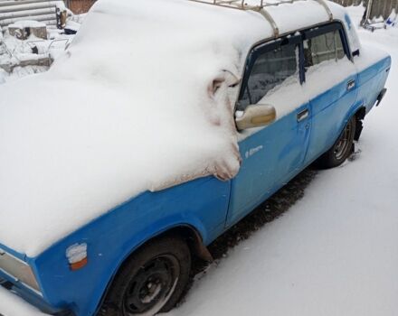 Синий ВАЗ 2105, объемом двигателя 1.3 л и пробегом 50 тыс. км за 346 $, фото 1 на Automoto.ua