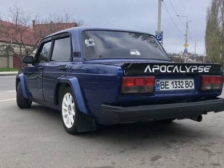 Синий ВАЗ 2105, объемом двигателя 1.3 л и пробегом 354 тыс. км за 1750 $, фото 1 на Automoto.ua