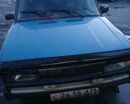 Синий ВАЗ 2105, объемом двигателя 1.5 л и пробегом 150 тыс. км за 450 $, фото 1 на Automoto.ua