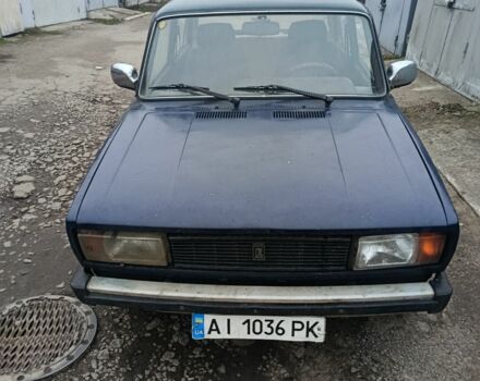 Синий ВАЗ 2105, объемом двигателя 1.2 л и пробегом 27 тыс. км за 592 $, фото 1 на Automoto.ua