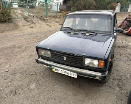 Синий ВАЗ 2105, объемом двигателя 1.3 л и пробегом 200 тыс. км за 304 $, фото 1 на Automoto.ua