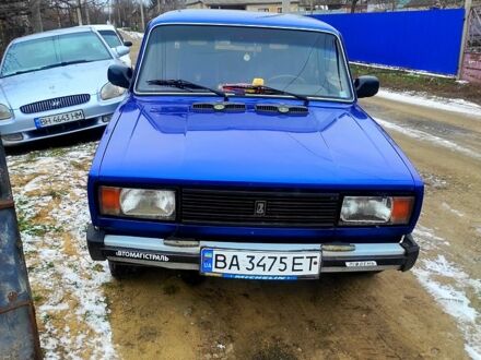 ВАЗ 2105 1986 в Любашевке на Automoto.ua Синий ВАЗ 2105, объемом двигателя 1.3 л и пробегом 200 тыс. км за 1000 $, фото 1 на Automoto.ua