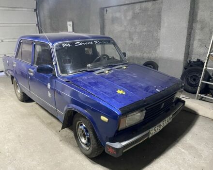 Синий ВАЗ 2105, объемом двигателя 1.3 л и пробегом 220 тыс. км за 350 $, фото 1 на Automoto.ua