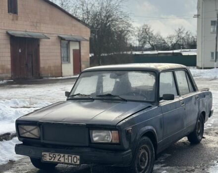 Синий ВАЗ 2105, объемом двигателя 1.3 л и пробегом 300 тыс. км за 320 $, фото 1 на Automoto.ua