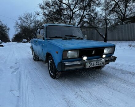 Синий ВАЗ 2105, объемом двигателя 0 л и пробегом 111 тыс. км за 370 $, фото 1 на Automoto.ua
