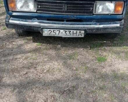 Синий ВАЗ 2105, объемом двигателя 1 л и пробегом 2 тыс. км за 305 $, фото 1 на Automoto.ua