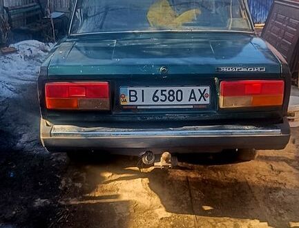 Синий ВАЗ 2105, объемом двигателя 1.3 л и пробегом 47 тыс. км за 250 $, фото 1 на Automoto.ua