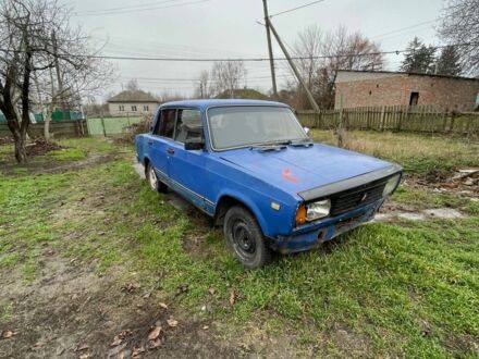 Синий ВАЗ 2105, объемом двигателя 1.5 л и пробегом 60 тыс. км за 154 $, фото 1 на Automoto.ua