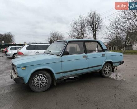 Синий ВАЗ 2105, объемом двигателя 1.3 л и пробегом 1 тыс. км за 500 $, фото 1 на Automoto.ua