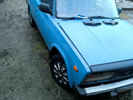 Синий ВАЗ 2105, объемом двигателя 1.3 л и пробегом 200 тыс. км за 500 $, фото 1 на Automoto.ua