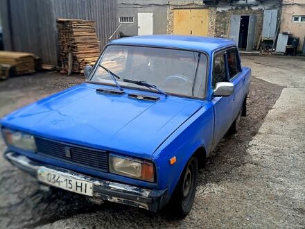 Синий ВАЗ 2105, объемом двигателя 1.2 л и пробегом 100 тыс. км за 550 $, фото 1 на Automoto.ua