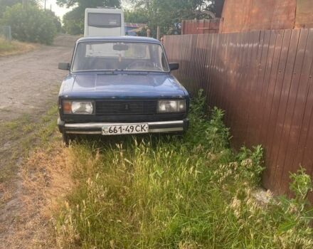 Синий ВАЗ 2105, объемом двигателя 1.3 л и пробегом 50 тыс. км за 293 $, фото 1 на Automoto.ua