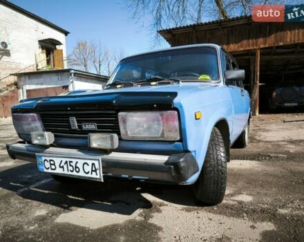 Синий ВАЗ 2105, объемом двигателя 1.2 л и пробегом 190 тыс. км за 800 $, фото 1 на Automoto.ua