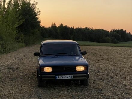 Синий ВАЗ 2105, объемом двигателя 1.3 л и пробегом 40 тыс. км за 800 $, фото 1 на Automoto.ua