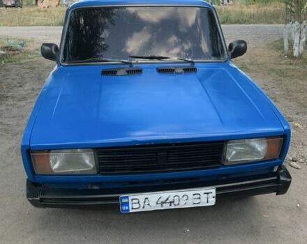 Синий ВАЗ 2105, объемом двигателя 1 л и пробегом 100 тыс. км за 604 $, фото 1 на Automoto.ua