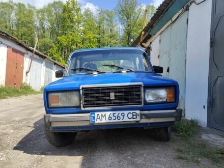 ВАЗ 2105 1988 в Житомире на Automoto.ua Синий ВАЗ 2105, объемом двигателя 1.3 л и пробегом 300 тыс. км за 600 $, фото 1 на Automoto.ua