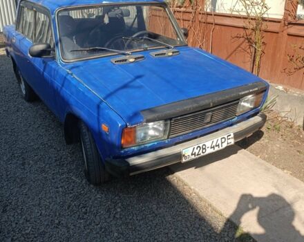 Синий ВАЗ 2105, объемом двигателя 1.3 л и пробегом 333 тыс. км за 350 $, фото 1 на Automoto.ua