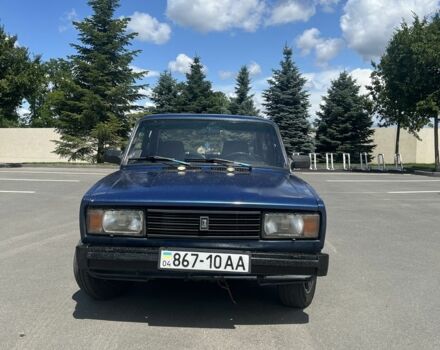 Синий ВАЗ 2105, объемом двигателя 1.5 л и пробегом 400 тыс. км за 1000 $, фото 1 на Automoto.ua