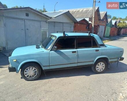 Синий ВАЗ 2105, объемом двигателя 1.29 л и пробегом 200 тыс. км за 449 $, фото 1 на Automoto.ua