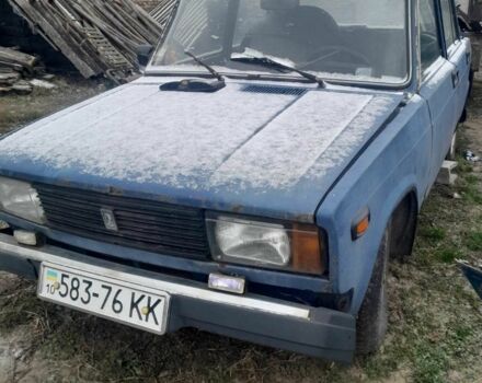 Синий ВАЗ 2105, объемом двигателя 1.5 л и пробегом 333 тыс. км за 346 $, фото 1 на Automoto.ua