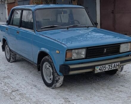 Синий ВАЗ 2105, объемом двигателя 1.3 л и пробегом 87 тыс. км за 692 $, фото 1 на Automoto.ua