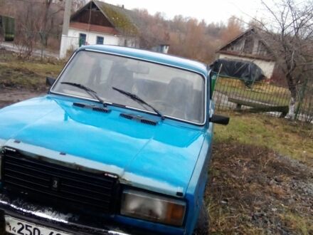Синій ВАЗ 2105, об'ємом двигуна 5 л та пробігом 90 тис. км за 381 $, фото 1 на Automoto.ua