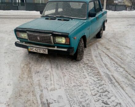 Синий ВАЗ 2105, объемом двигателя 1 л и пробегом 5 тыс. км за 357 $, фото 1 на Automoto.ua