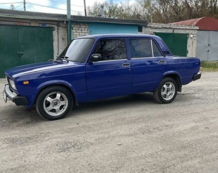 Синий ВАЗ 2105, объемом двигателя 1.3 л и пробегом 605 тыс. км за 2400 $, фото 1 на Automoto.ua